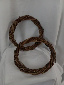 Proutěný věneček 33 cm