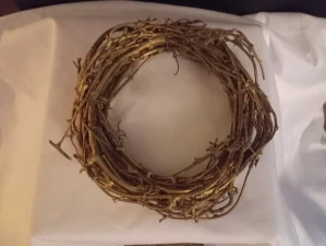 Proutěný věneček 15cm