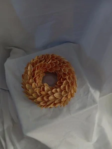 Pistaciový věneček pro další tvorbu 13cm